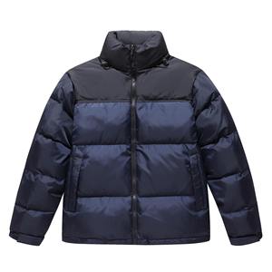 High Quality Unisex Winter Bubble Puffer <b>Jacket</b> New Design <b>Canvas</b> High Street Style Shiny for Men - Product Image 4
