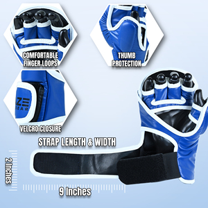Gants de combat MMA en gros pour l'entraînement de grappling et de kickboxing, gants MMA 7oz et gants de combat Muay Thai pour arts martiaux - Product Image 4
