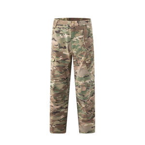 <b>Men's</b> Custom Tactical <b>Cargo</b> <b>Pants</b> Workwear Style Canvas Material Multiple Pockets High Waist Quick Dry Autumn Wear - Product Image 3