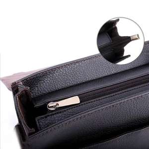 Sac à dos pour ordinateur portable de voyage pour homme, vente d'usine OEM, cuir de haute qualité, fabrication sur mesure - Product Image 2