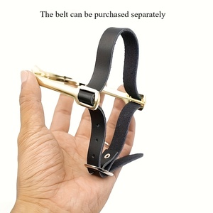 Espuelas de Alta Calidad y Cinturón de Espuelas Ajustable de Cuero, Equipo de Equitación Estilo Vaquero Occidental, Equipo de Entrenamiento Ecuestre - Product Image 2