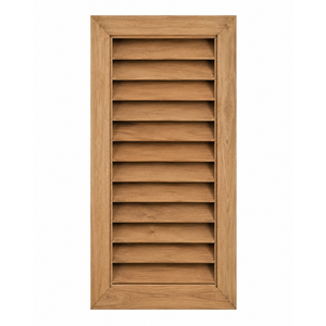 Portes à persiennes en bois massif, aspect rustique de ferme, avec surface finie lisse et ouverture latérale, volets en bois - Product Image 1