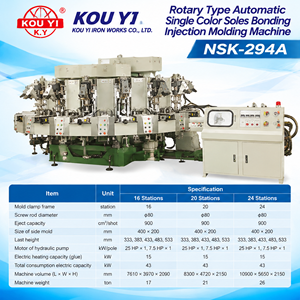 16 Station Single Color Automatic Sole Jointing Injection Molding Machine For <b>Working</b>, <b>Safety</b>, Leather, Mountaineering <b>Shoes</b> - Product Image 1