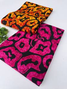 Original Dutch 100% Cotton Loincloth Super Glitter Wax Grand Super Gold Wax African Fabric Woven Printed Cover for Clothing Bags - Product Image 6