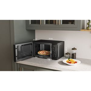 Horno Microondas Integrado de 1.1 Pies Cúbicos con Grill, 1000W, Pantalla Digital, Cavidad de Acero Inoxidable, Vidrio Negro - Product Image 2