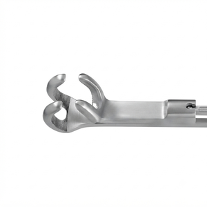 เครื่องมือผ่าตัดกระดูกแบบออร์โธปดิกส์ สแตนเลสสตีล ยี่ห้อ Lambert-Lowman รุ่น Bone Clamp ขนาด 5 นิ้ว ปากจับ 1x2 แฉก กว้าง 1 นิ้ว - Product Image 3