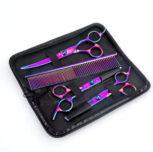 Kit de Coiffure Professionnel en Gros : Ciseaux de Démêlage et de Coupe en Acier Inoxydable, Outils Personnalisables pour Barbiers et Salons à Domicile - Product Image 3