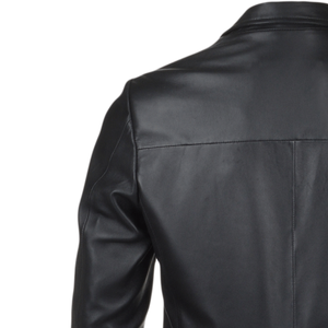 Cheap Rate Men <b>Leather</b> <b>Blazer</b> Breathable Custom Made Comfortable Top Trending Active Wear Men <b>Leather</b> <b>Blazer</b> with Best Style - Product Image 4