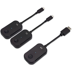 Système de Présentation Sans Fil Present+Share Édition USB-C pour Récepteur Partage d'Écran 1080P Ordinateur Portable PC Mobile 15m Plug & Play 5GHz - Product Image 1