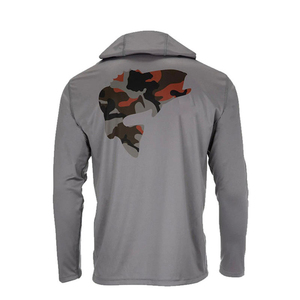 Upf 50 Custom Performance Fishing Wear Jersey Men's <b>Fish</b> Clothing Apparel Hoodie Uv Long Sleeve Fishing <b>Shirt</b> - Product Image 6