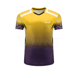 Vente directe d'usine, uniforme de tennis respirant en polyester pour hommes, fabriqué au Pakistan, vêtements de sport de haute qualité personnalisables - Product Image 2