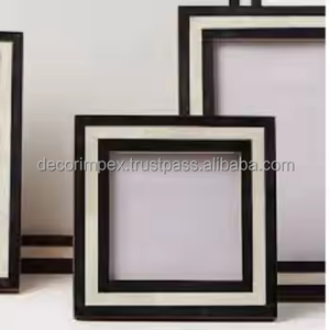 Cadres photo décoratifs pour la maison de forme rectangulaire Cadres en résine Accessoires d'albums photo Porte-photo et cadre photo - Product Image 2