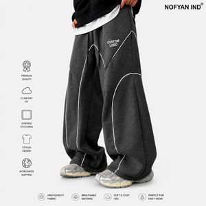 Premium <b>Oversized</b> <b>Sweatpants</b> Manufacturer Custom Cotton Baggy Joggers Wholesale OEM ODM Streetwear Supplier Manufacturer - Product Image 1