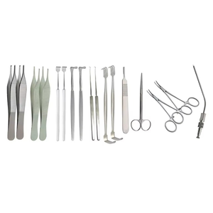 Pinzas de Extracción Dental de Acero Inoxidable de Alta Calidad, Juego de Instrumentos Quirúrgicos Veterinarios de Acero Inoxidable en Caja - Product Image 1