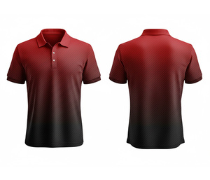 Digital Printed Sublimation Polo Shirt Wholesale Durable Stitching for Men Women Youth Quick-Dry Dry-Fit Active Polo - Product Image 1