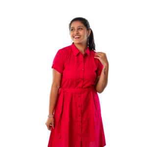 Magenta Flex Algodón frontal abierto One Piece - Product Image 3