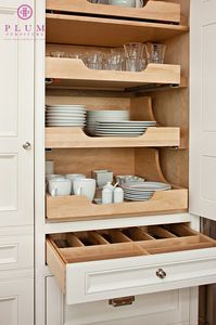 Custom Wood Pull Out Drawers for Kitchen Cabinets Slide Out Pantry Shelf Roll Out Storage Trays Wooden Cabinet Organizer - Product Image 6