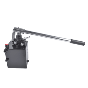 Pompa Idraulica Manuale a Doppio Effetto 2.7 CID 5 Quart 3600 PSI 3/8'' NPT con Valvola a Pistone - Product Image 1