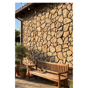 Paneles de Revestimiento de Pared Exterior Decorativos Texturizados Modernos Impermeables de WPC 3D Imperial Stack para Muros Perimetrales de Villas y Hoteles - Product Image 3