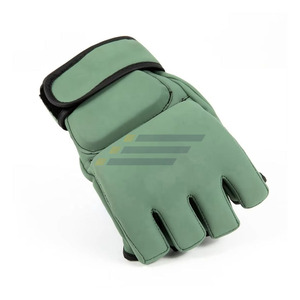 Top Quality Factory Made Customizable PU Leather MMA Boxing Gloves Custom Color Logo for Closure Adjustable Wrist Comfortable - Product Image 3