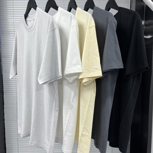 Men's Short Sleeve O-Neck Regular Fit Casual T-Shirt 100% Cotton Jersey Knitted With Logo Print Letter Pattern - Product Image 3