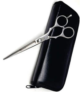 Las Mejores Tijeras de Peluquería de Acero Inoxidable de 6.0 Pulgadas, Nuevas y Modernas, con Hoja Recta Personalizada y Punta Afilada - Product Image 2