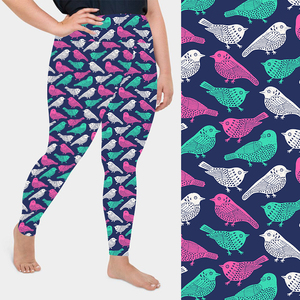 Anti-Shrink Sport Women Sublimation Leggings Wholesale Custom Printed Yummy Leggings with Pockets Polyester Spandex Soft Fabric - Product Image 6