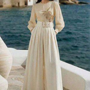 Seed Bead Embroidered Customizable Crop <b>Top</b> for Women Fashion Luxury Hand Beaded Artistic Embroidery Accents NOVA - Product Image 1