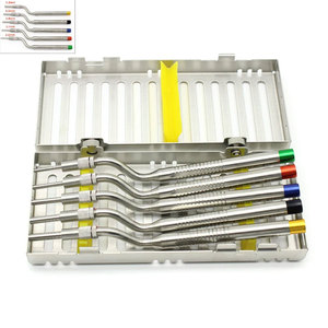 Dental Surgical Instruments 5 Pcs Dental Implant Osteotome Instrument Sinus Elevator <b>Tool</b> Concave Tips Sinus Lift Implant - Product Image 6