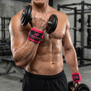 Bandes de poignet personnalisées pour la musculation, l'entraînement de force, le levage de poids lourds, le soutien en salle de sport, les sangles de poignet élastiques, l'équipement de fitness et de powerlifting - Product Image 3