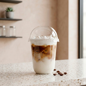 Wholesale QUANG QUAN Disposable Clear PP <b>Plastic</b> <b>Cups</b> 95mm Diameter Lid 12/16/22oz For Iced Coffee Tea Juice - Product Image 1