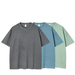 T-shirt pour homme en coton doux, col rond, manches courtes, coupe classique, décontracté, pour tous les jours, essentiel de la mode - Product Image 2