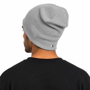 Gorro de punto para hombre con tejido cálido, textura acanalada suave al tacto y elasticidad cómoda para actividades en climas fríos OEM - Product Image 4