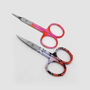 Curved Blade Cuticle Stainless Steel Manicure Pedicure <b>Nail</b> Care <b>Scissors</b> <b>For</b> Ingrown <b>Nail</b> Cuticle <b>for</b> <b>Nail</b> Grooming Tool - Product Image 1