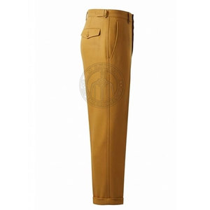 Reproduction personnalisée de pantalon de combat allemand, coupe droite, léger, écologique, classique pour homme, boutons sur le devant, textile durable, confortable - Product Image 3