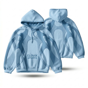 Sweat-shirts surdimensionnés pour hommes les plus vendus, logo personnalisé, impression en relief, streetwear, broderie 3D, 100% coton, sweat-shirt d'hiver, fabricant - Product Image 1