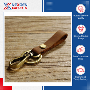 Oferta Especial en Porta Llaves de Cuero PU Hecho a Mano de Estilo Clásico y Calidad Premium para Compradores al por Mayor al Mejor Precio del Mercado - Product Image 3