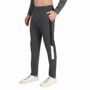 Men Track <b>Trousers</b> Custom Sports Track <b>Trousers</b> for Men Breathable Polyester Running <b>Training</b> Jogger Pants OEM Private Label - Product Image 3
