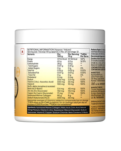Premium Marine Collagen Type I and III Powder with Valencia Orange Flavor - Product Image 2