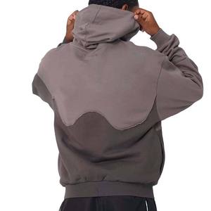 <b>Mens</b> Hoodie Casual Long Sleeve Pullover with Cozy Interior Front <b>Pouch</b> Pocket and Adjustable Hood Design - Product Image 3