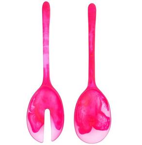 Nouvel Outil de Service à Salade en Résine Rouge, Design Moderne, Fait Main, Écologique, Compatible Lave-Vaisselle, Haute Qualité, Personnalisable, Qualité Export - Product Image 1