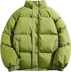 Chaqueta Bomber Clásica Acolchada para Hombre, Larga y Delgada, Personalizable con Estampado, Ajuste Relajado, Impermeable, con Cuello Alto, Venta al por Mayor - Product Image 4