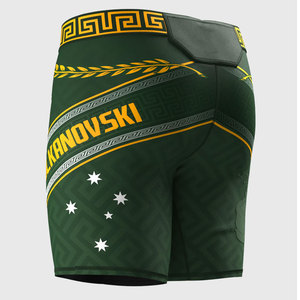 Shorts de grappling MMA UFC pour hommes, en polyester, respirants, légers, à séchage rapide, écologiques, avec sublimation, taille élastique, style streetwear - Product Image 2