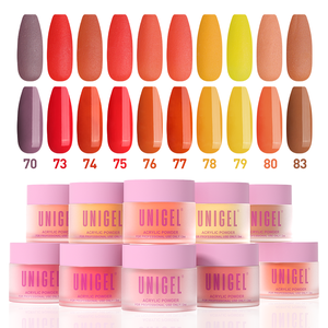 <span class=keywords><strong>UNIGEL</strong></span> - Juego de Polvo Acrílico para Uñas 3 en 1, 192 Colores, No Tóxico, Alta Pigmentación, para Salón, Personalización OEM/ODM - Product Image 5