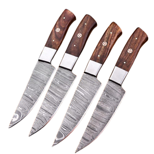 Multi Purpose Kitchen Chef <b>Knife</b> <b>Set</b> with <b>Sharp</b> Damascus Steel Blades Comfortable Non Slip Handles for Daily Use Chef <b>Knife</b> <b>Set</b> - Product Image 2