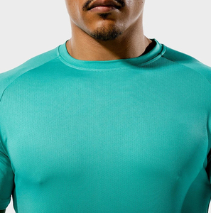 Diseña Tu Propia Camiseta Deportiva Transpirable de Secado Rápido para Hombre, de Manga Corta, con Ajuste Muscular - Product Image 6