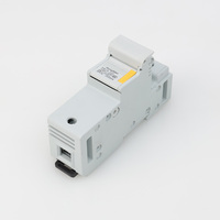 RT18-125 1140V Certifié IEC 50kA Fusible solaire céramique à soufflage rapide à montage en surface avec indicateur de haute visibilité / Porte-fusible