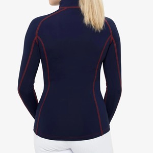 Camiseta de Equitación Elástica en 4 Direcciones de Alta Calidad, Capa Base para Competición, Camisa de Polo con Tela Técnica Suave al Tacto - Product Image 2