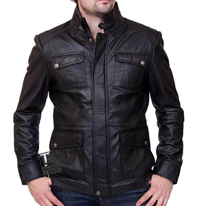 เสื้อแจ็คเก็ตหนังผู้ชายแบบสั่งทำ ดีไซน์ล่าสุด - Product Image 6