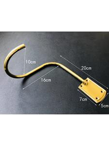 Elegant <b>Gold</b> Sunburst <b>Curtain</b> <b>Holdback</b> Hook Decorative Wall Mounted Drapery Holder For Special Occasion And Home Decor Styling - Product Image 5